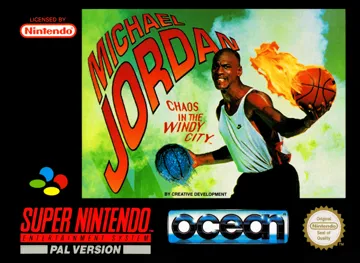 Michael Jordan - Chaos in the Windy City (Europe) box cover front